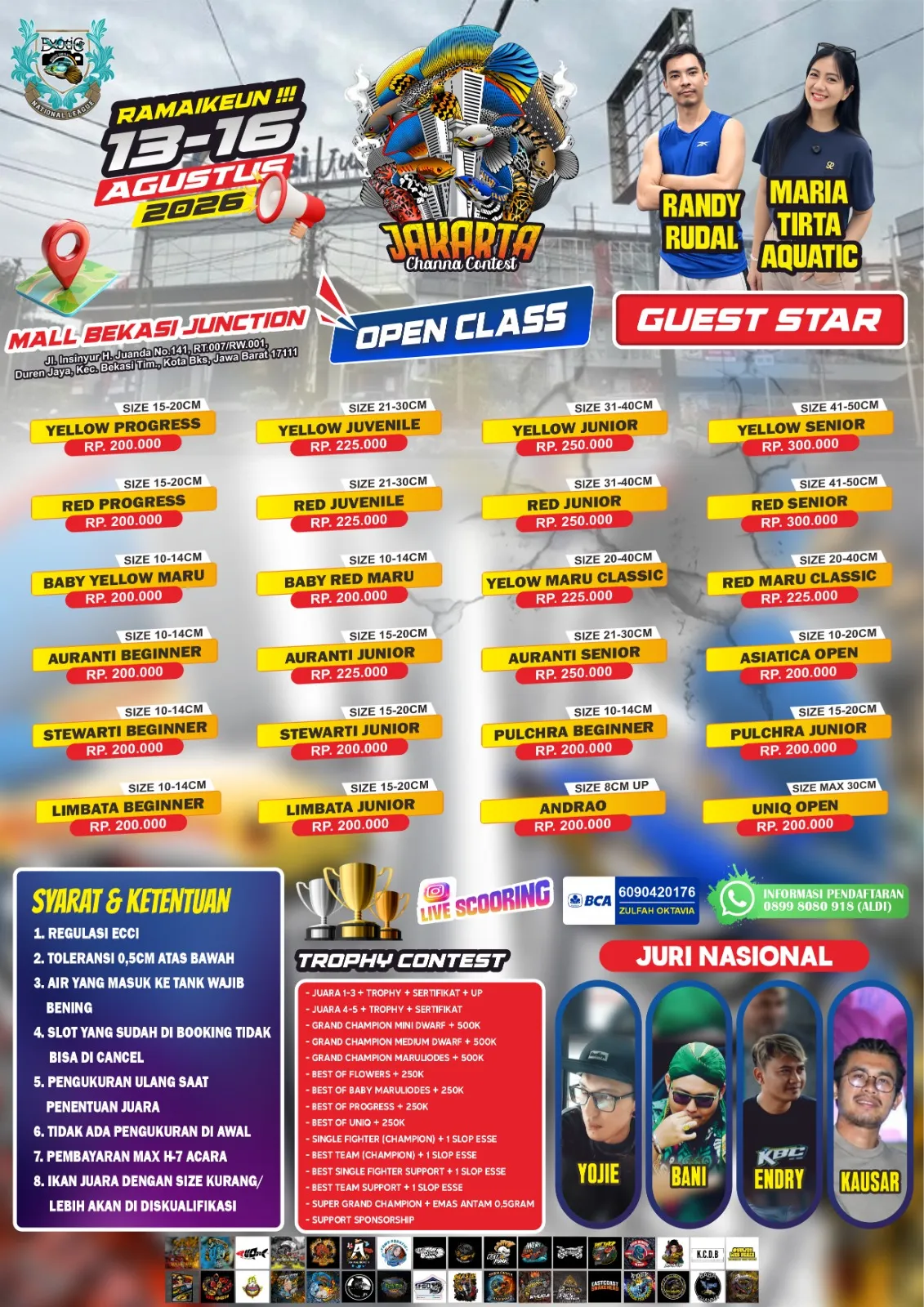Jakarta Channa Contest Vol. 1